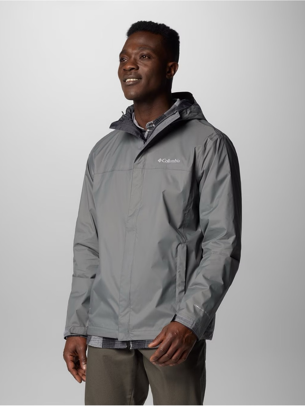 🦋 Columbia Men’s Gray Hooded Jacket